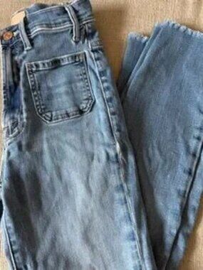 Hustler patch pocket jeans